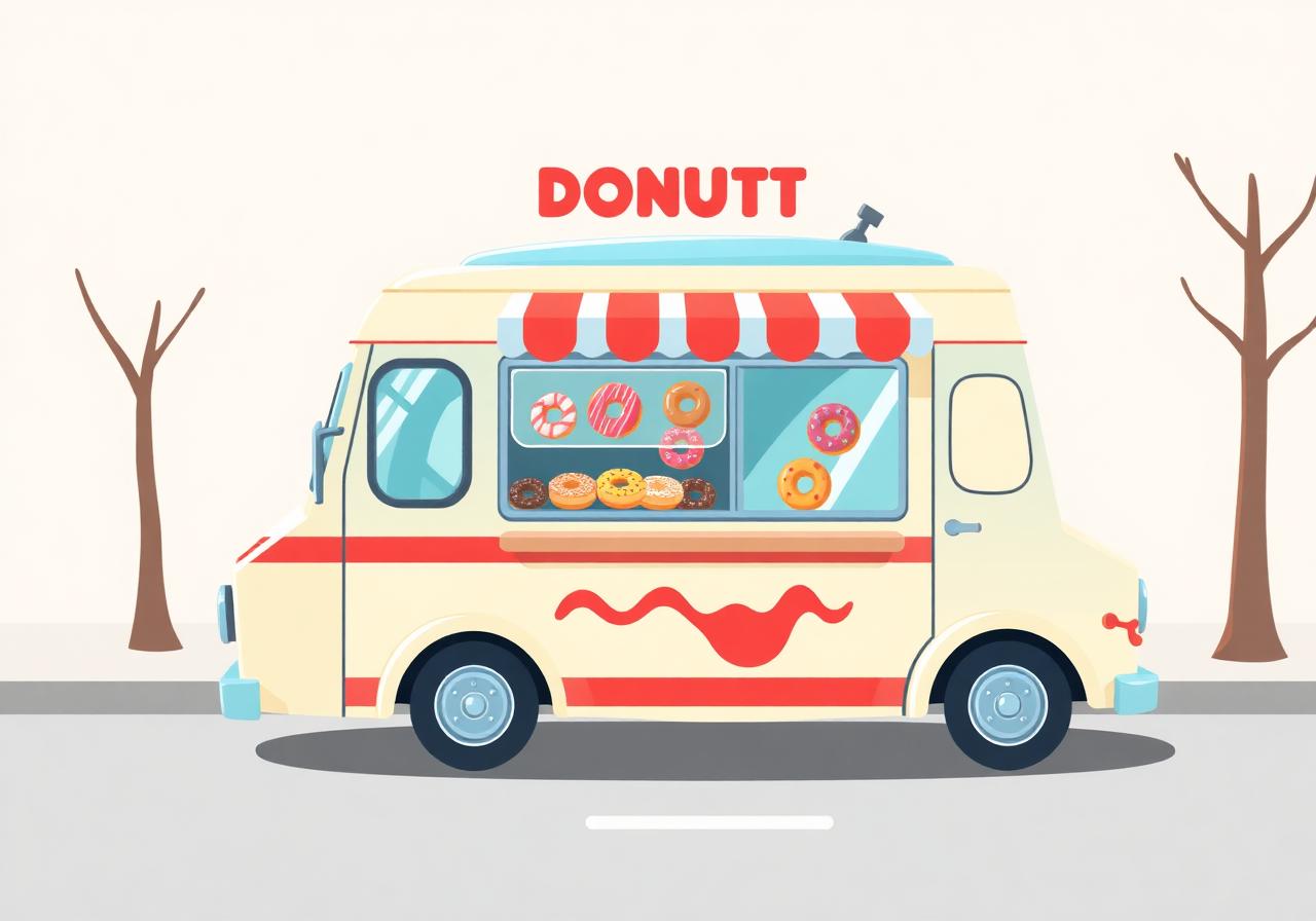 Holy Donut madvogn